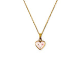 Fresa Mini Heart Necklace Stainless Steel Gold