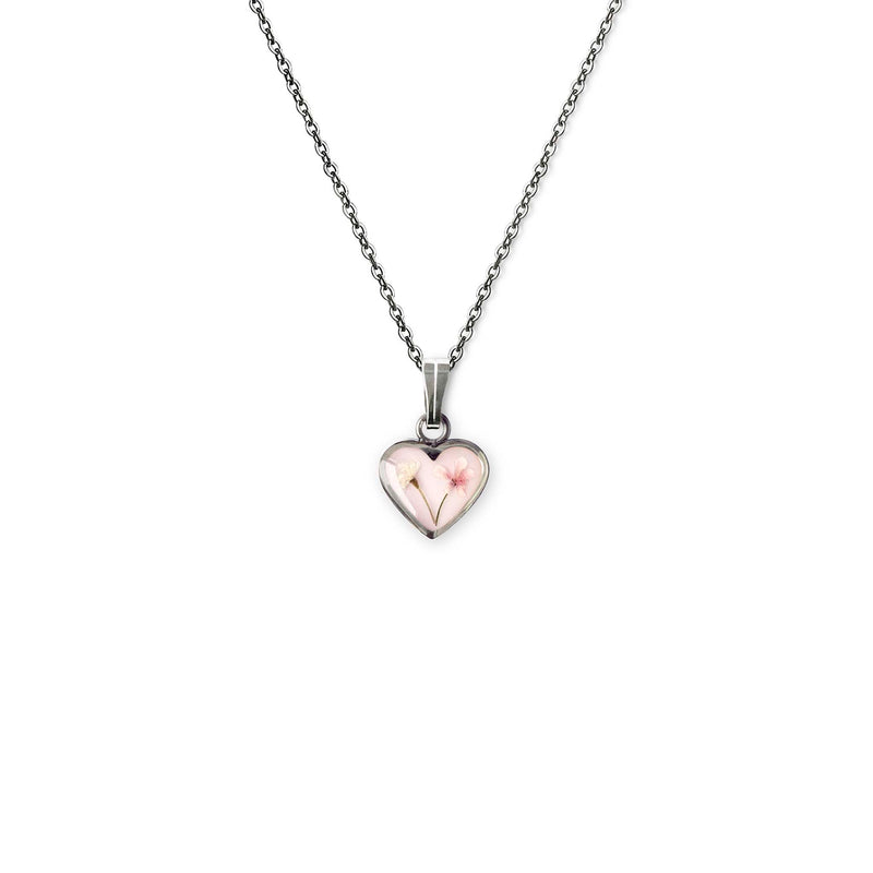 Fresa Mini Heart Necklace Stainless Steel