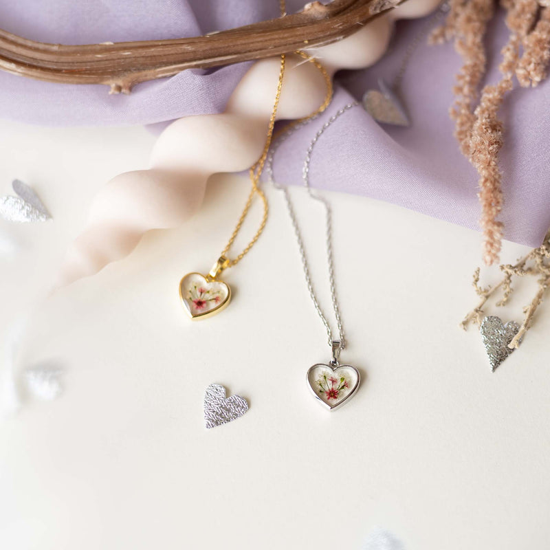 Sweet Heart Necklace Gold