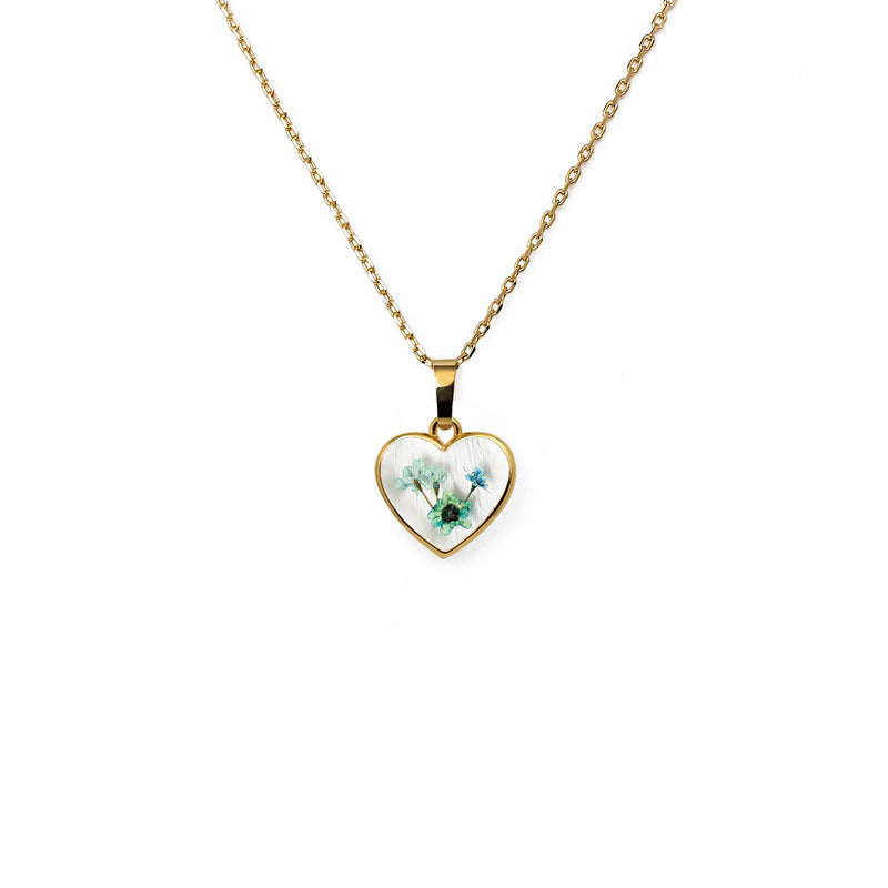 Tender Heart Necklace Gold