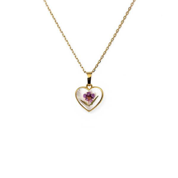 Angel Heart Necklace Gold